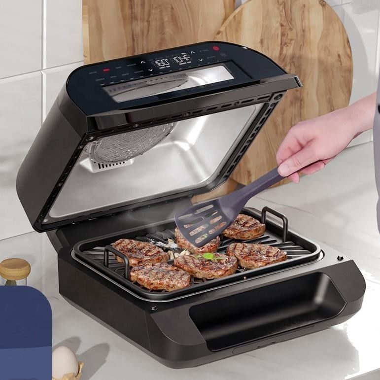 Home Smart 10l 7 in 1 Ölfreier Fritter Beobachtungsfenster Strom Xl Luftflieger Fritter Grill
