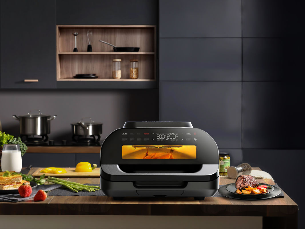 Home Smart 10l 7 in 1 Ölfreier Fritter Beobachtungsfenster Strom Xl Luftflieger Fritter Grill