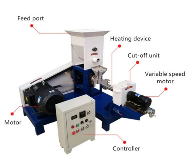 Antriebsfreie Maschine Mini-Mais Puff Extruder Maschine Kleiner Snack-Macher mit Motor