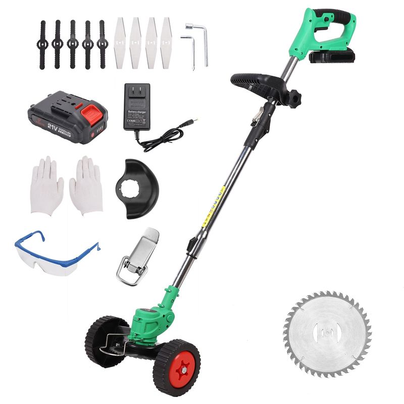 Schnurloser Rasenmäher mit Akku 173CC Motor 1200W Einstellhöhe
