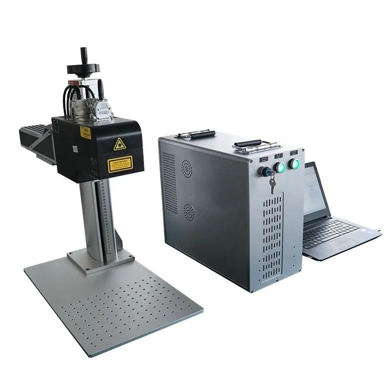 100 Watt Mopa JPT Farb 3D-Dynamisch fokussierende Lasermarkierungsmaschine