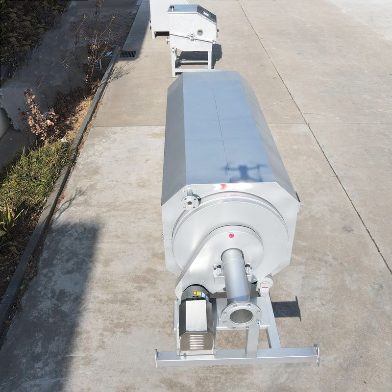 Innenzufuhr-Rotationstrommelfilter-Bildschirm Abwasserreinigungsanlage