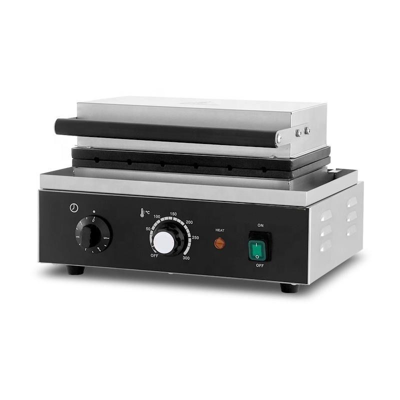 CE Gusseisen Elektrische andere Snackmaschine koreanische kommerzielle Weihnachts 6 Stick Maisswaffel Hot Dog Maker