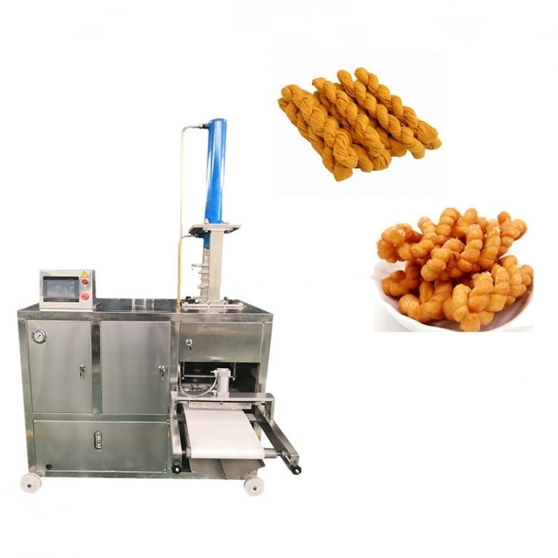 Industrielle automatische Drehung Churro Snack Formierung Ausrüstung Weiches Prezel gebratene Teig Drehmachine Extruder