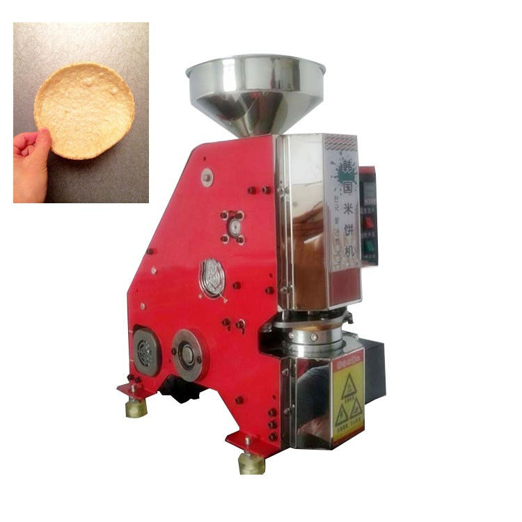 Korea Reiskuchenmaschine / Snack Food Knusprig dünne Reiskuchenmaschine