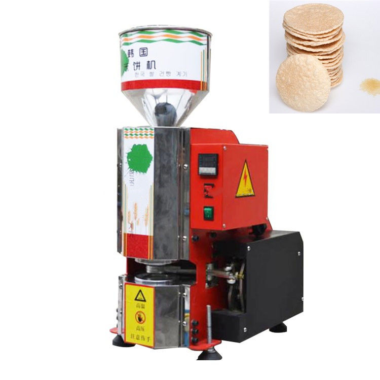 Korea Reiskuchenmaschine / Snack Food Knusprig dünne Reiskuchenmaschine