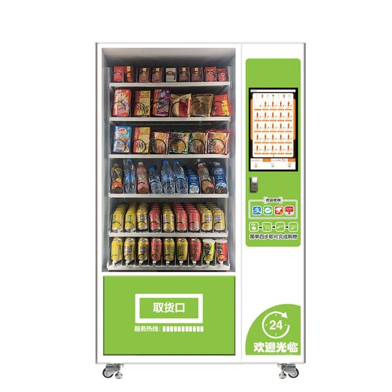 Fabrikmaßnahme billiger Touchscreen guter Preis Getränke Automaten für Snacks