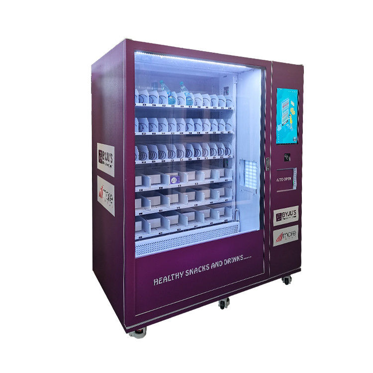 High-Tech-Auto-Open-Door-Snack-Kaltgetränke-Automaten mit Spirale und direktem Druck