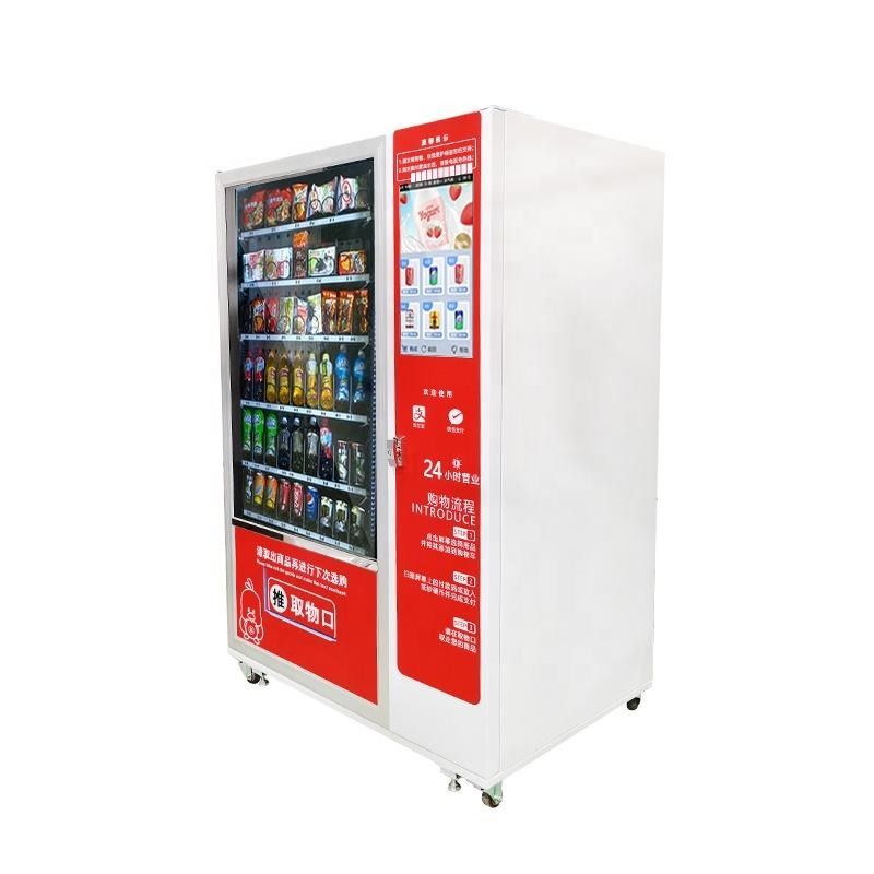 In Pakistan Preis Qr Code Automatische Münzbetriebene Getränke Snack Verkaufsautomat zum Verkauf