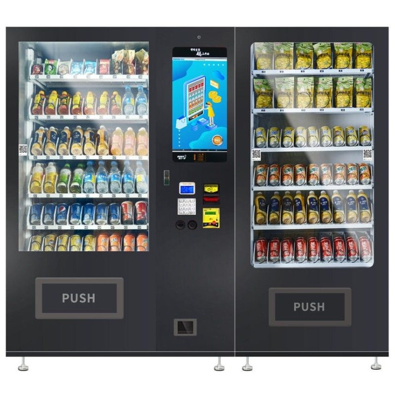 Hunde-, Katzen- und Haustierprodukte Verkaufsautomat Spiralmaschine + Schließfach Two In One Micron Smart