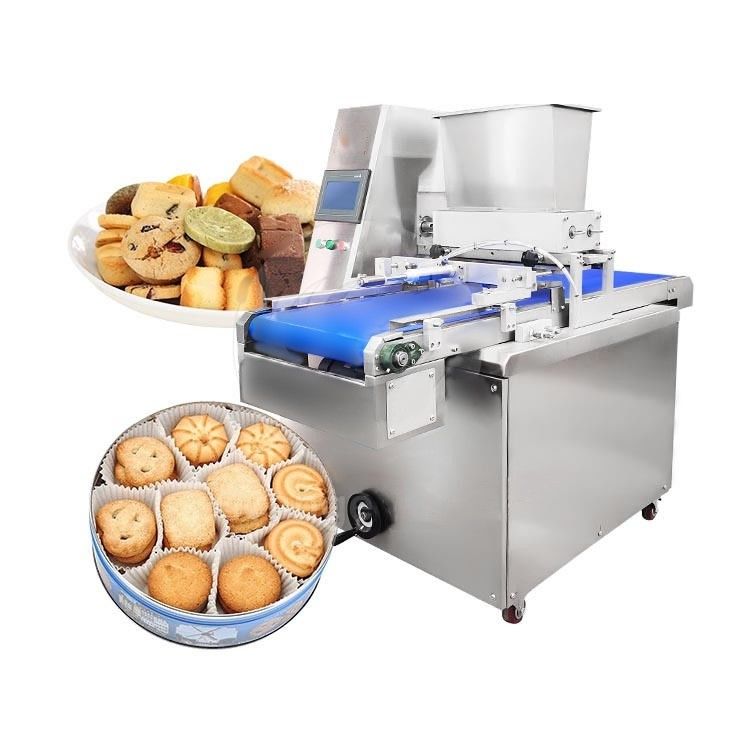 Automatische Snack Cupcake Muffin Makaron Cupcake Kekse und Kekse machen Füllmaschine Maker Depositor Maschine