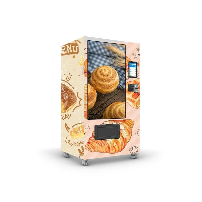 50W Automatisches Brot Snack Lebensmittel und Getränke Produkte Qr Pay Verkaufsautomaten