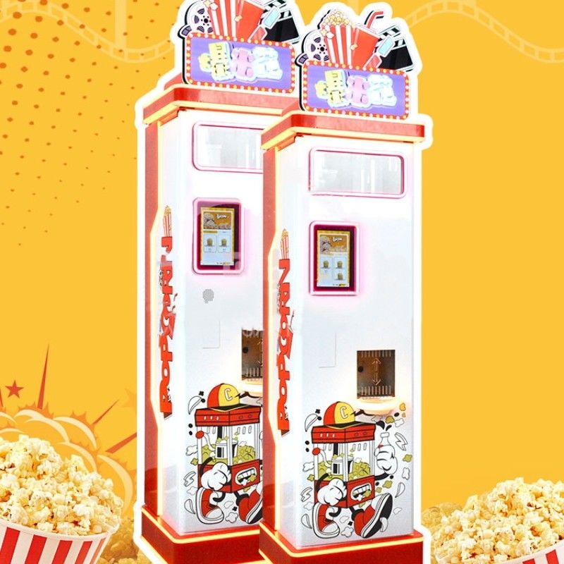 Popcorn-Maschine Kartenbetreiber Popcorn-Münzen Lebensmittel Snack-Verkaufsautomaten Händler