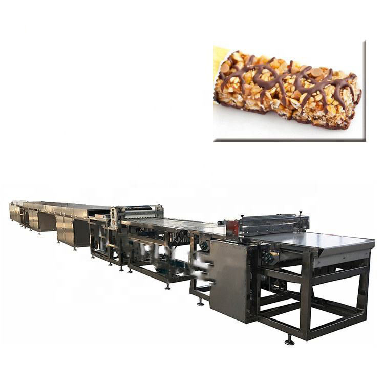 Vollautomatische Snack-Produktionslinie Anpassungsfähige Snackmaschinen mit hoher Produktivität