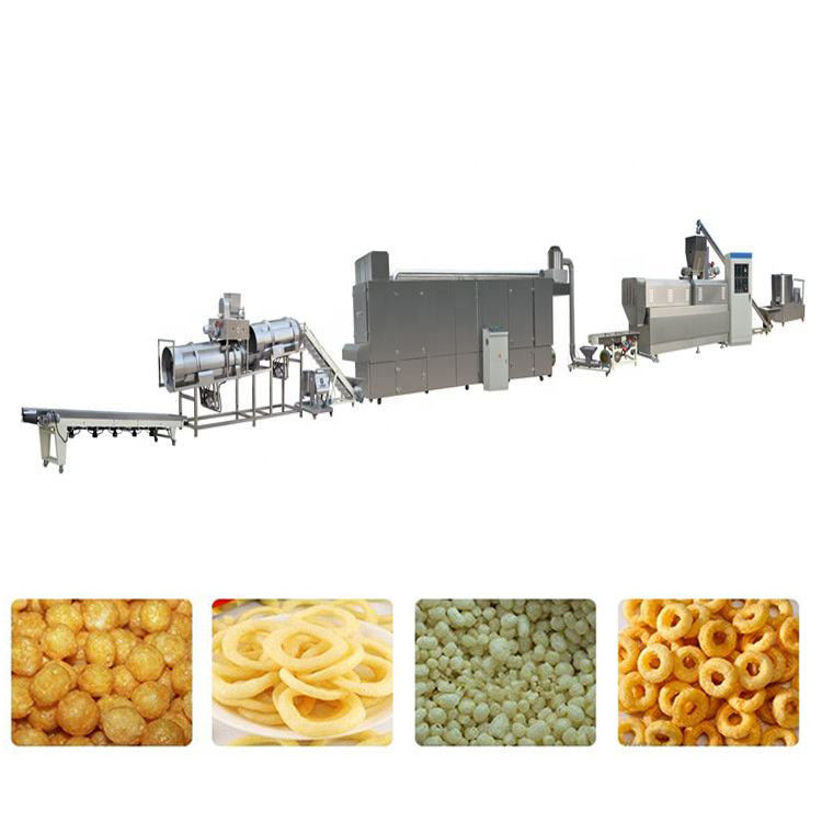 Vollautomatische Snack-Produktionslinie Nahrungsmittelmaschine innerhalb von 380V/220V/110V Spannung
