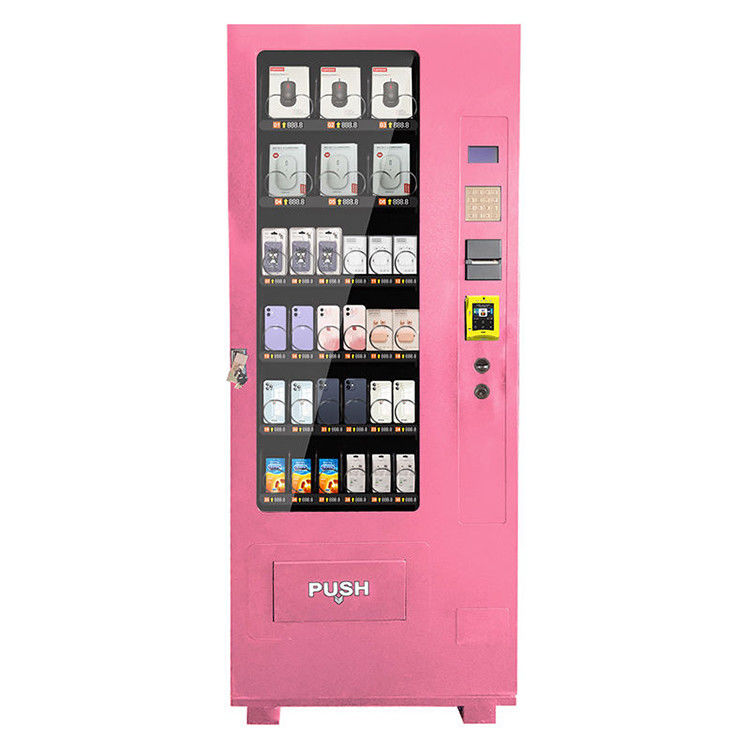 Großer automatischer Saftverkaufsautomaten mit Touchscreen Produktauswahl und angepasster Farbmalung