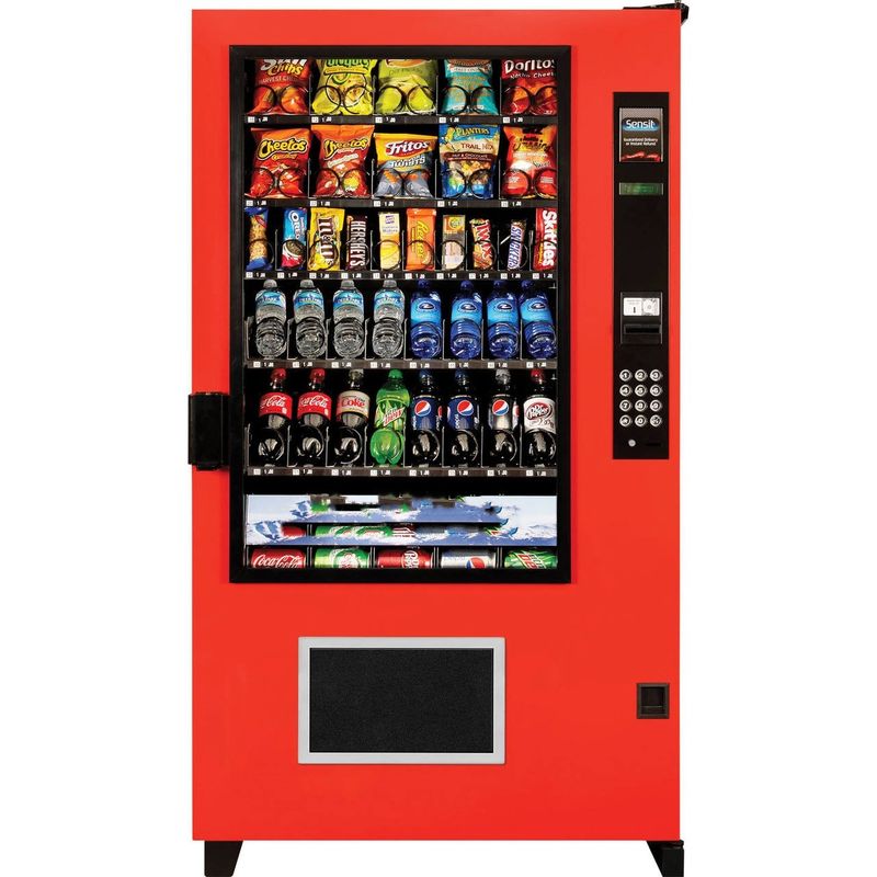 Erweiterte Touchscreen-Technologie Automatische Saftverkäuferin für eine große Auswahl an Produkten