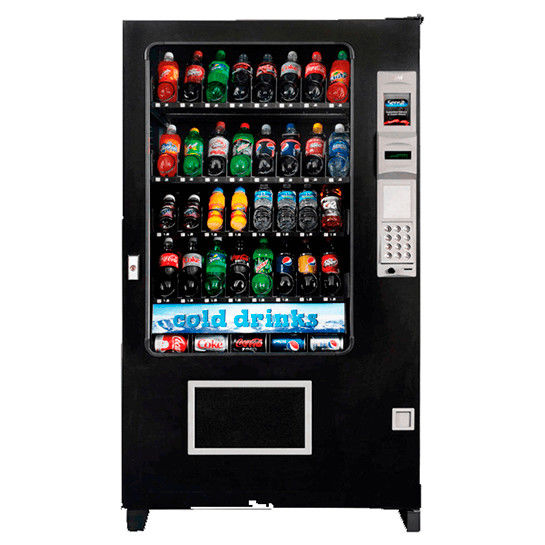 220V 50HZ Verkaufsautomaten mit Zahlungssystem Papiergeld / Münze / Scan und individuell angepasstes Farbsticker