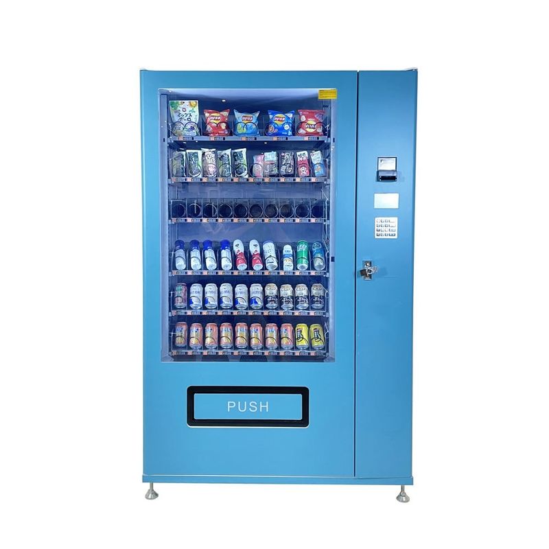 220V 50HZ Verkaufsautomaten mit Zahlungssystem Papiergeld / Münze / Scan und individuell angepasstes Farbsticker