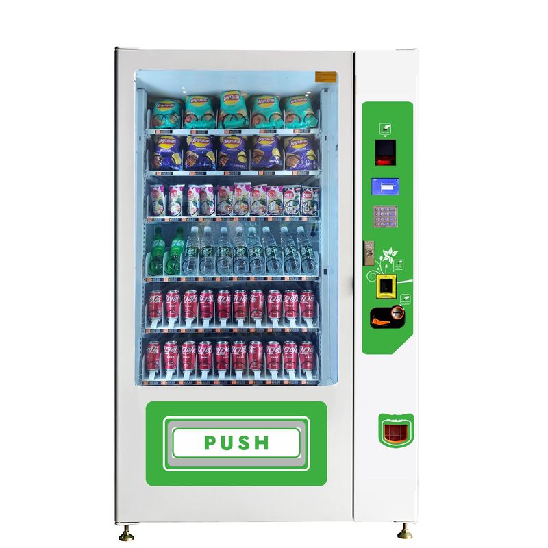 220V 50HZ Verkaufsautomaten mit Zahlungssystem Papiergeld / Münze / Scan und individuell angepasstes Farbsticker