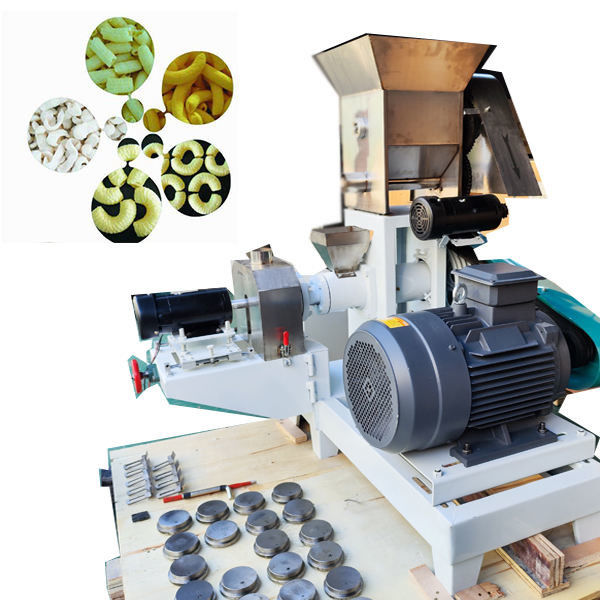 Einfache Bedienung Snack-Making-Maschine Voll automatische Snack-Produktionslinie mit kundenspezifischer Farbmalung Aufkleber