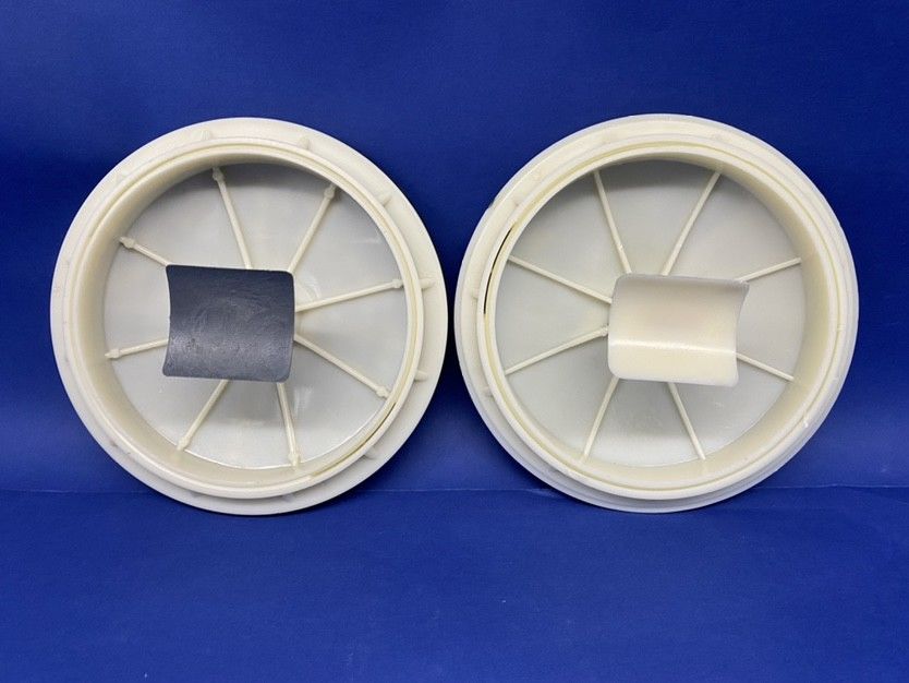 High Oxygen Nano Micro Bubble Diffuser Belüftungskopfteile Flachplattenscheibentyp Diaphragmenscheibelbelüfter