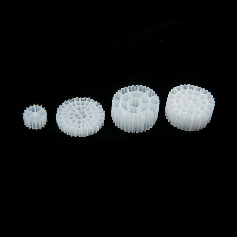 Biofilm-Aktivträger Suspendierte schwimmende Bio-Mbbr-Füllmedien, die in Flüssigkeitsbettverpackungen verwendet werden